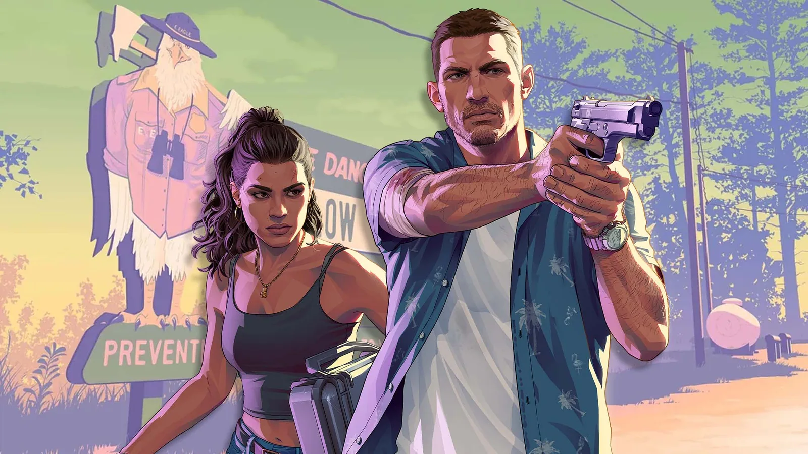 《GTA6》情侣主角设定：杰森与露西亚的“邦妮与克莱德”故事